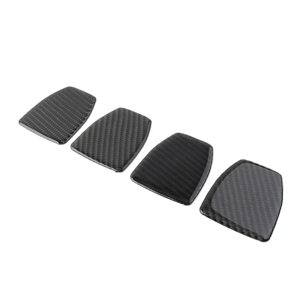 4 x Interior Door Handle Bowl Cover Trim for Jeep Wrangler JL (2018-2021)