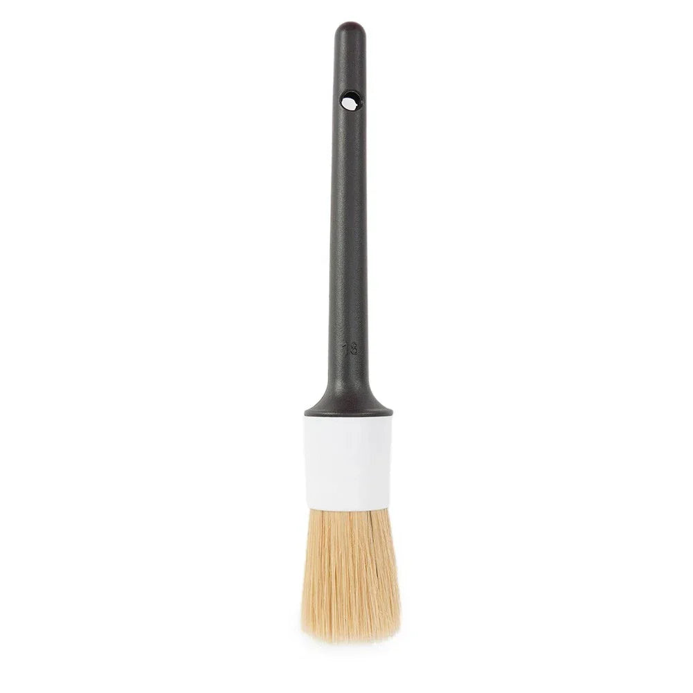 5pcs Soft Boar Hair Bristle Auto Detailing Brush Set for Car Cleaning Wheels