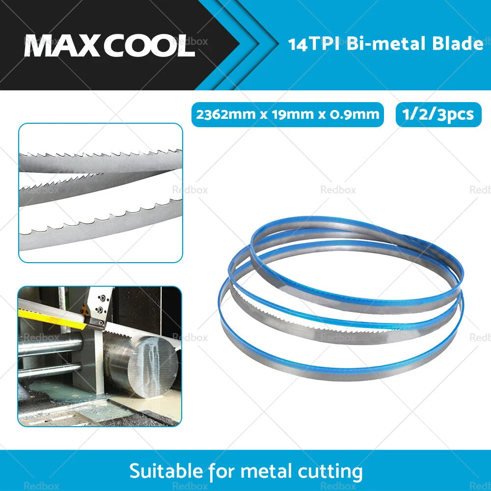 Bi-Metal Bandsaw Blade 2362mm x 19mm 14 TPI for Metal Cutting