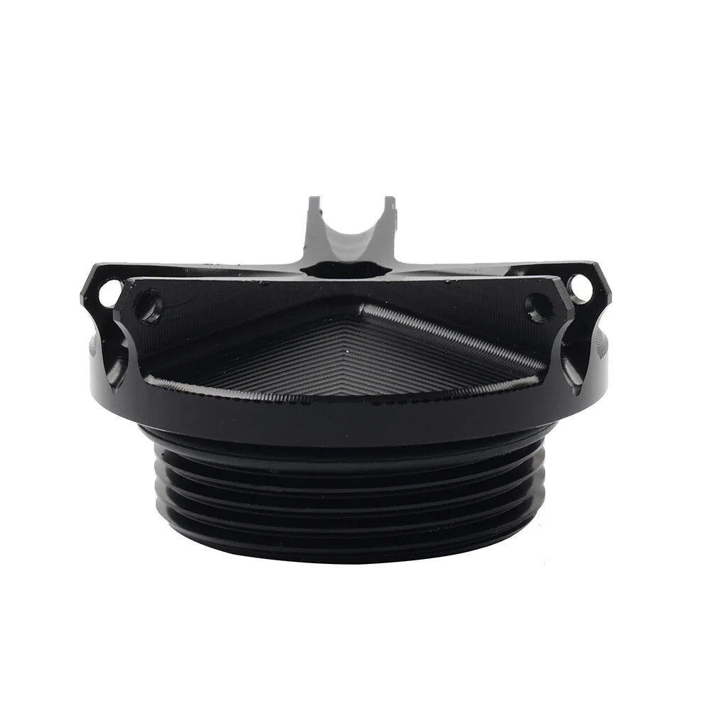 Black Engine Oil Filler Cap Cover for Kawasaki Z750 ZX6R ZX636 ZX10R (2004-2023)