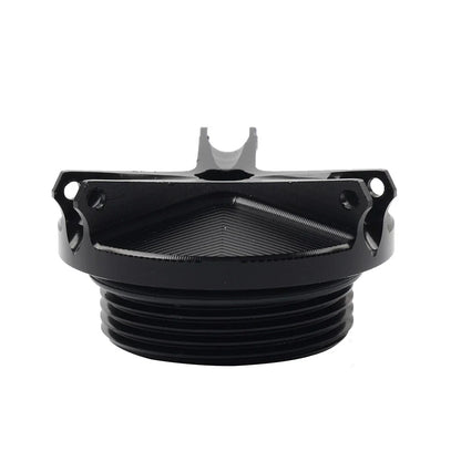 Black Engine Oil Filler Cap Cover for Kawasaki Z750 ZX6R ZX636 ZX10R (2004-2023)