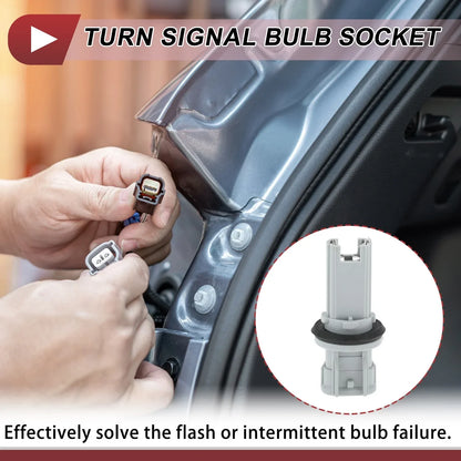 Turn Signal Light Socket for Lexus LX470 (1998-2007) 2 x Pins