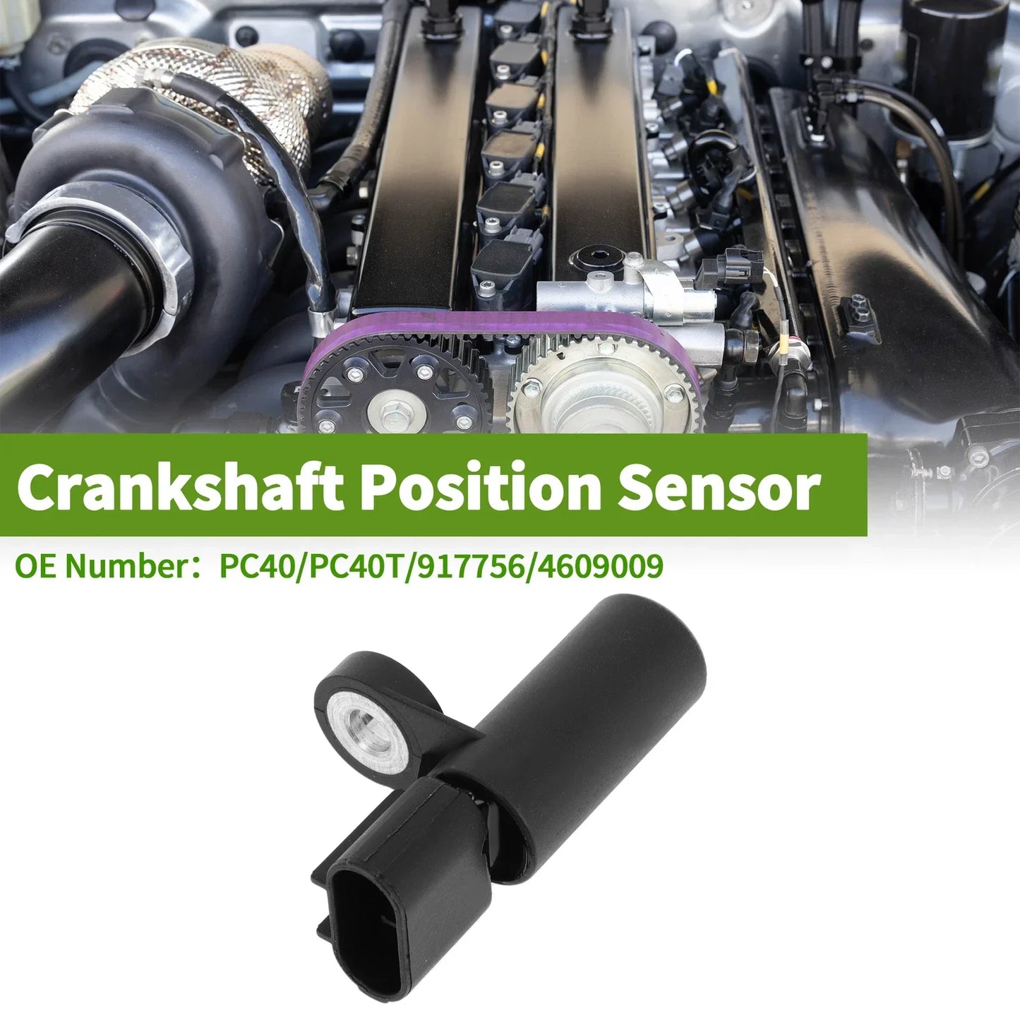 Crankshaft Position Sensor for Dodge Intrepid 2.7L (1998-2000) 1 x Pc