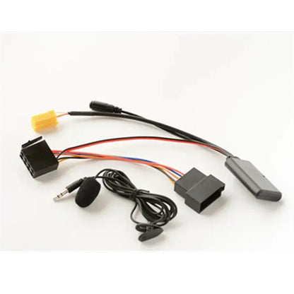 Bluetooth 5.0 Aux Cable Microphone Adapter for Fiat Grande Punto, Alfa Romeo 159