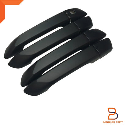 Matte Black Door Handle Cover Trim for Isuzu D-Max Ute SX (2020-2023)