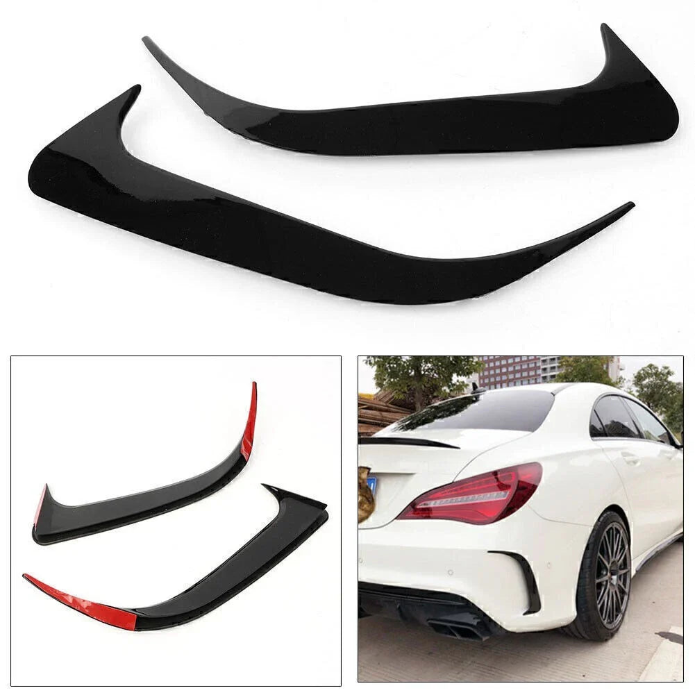 Rear Canard Cover Trim for Benz W117 CLA200/220/CLA250 (2014-2018)
