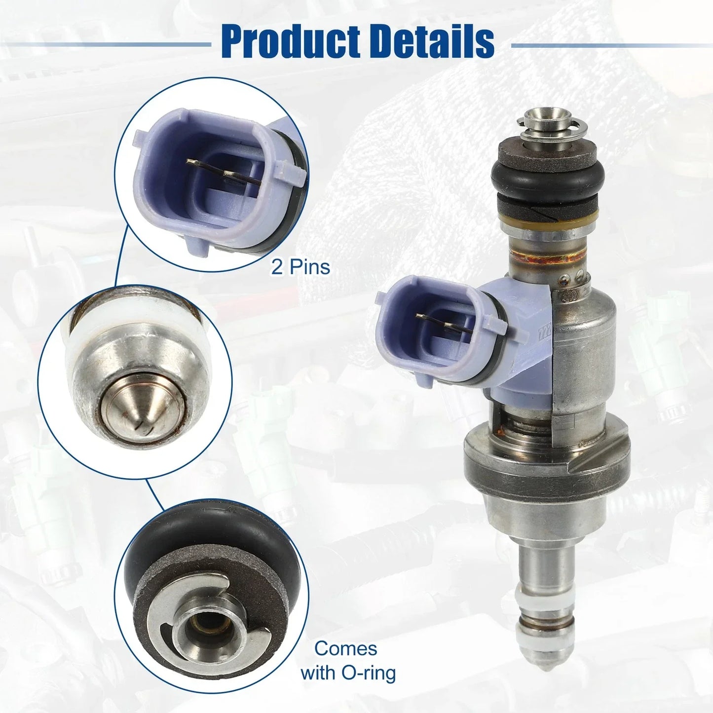 6 x Fuel Injector Nozzles for Lexus GS350 (2007-2015)