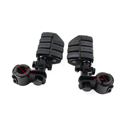 1-1/4" Universal Motor Footpegs Highway Pegs for Harley & Honda