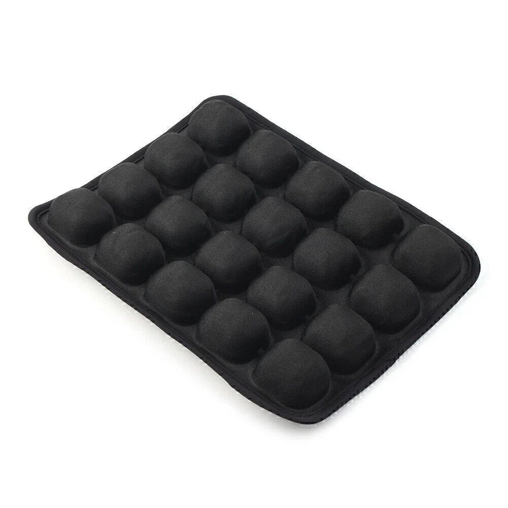 Rear Passenger Air Seat Cushion Pad 9.1''x11.8'' for Motorcycle