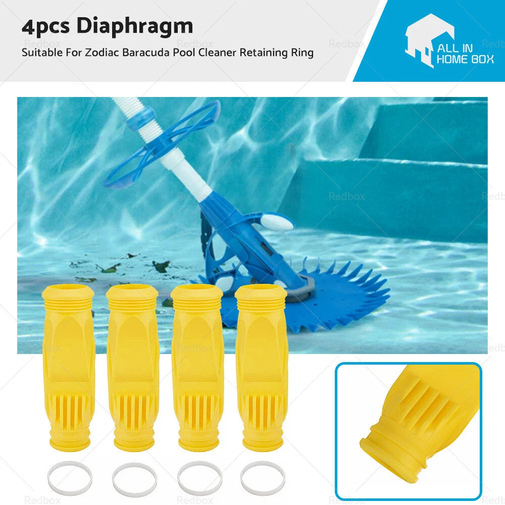 Retaining Ring for Zodiac Barracuda Pool Cleaner 4 x Diaphragm Cassette