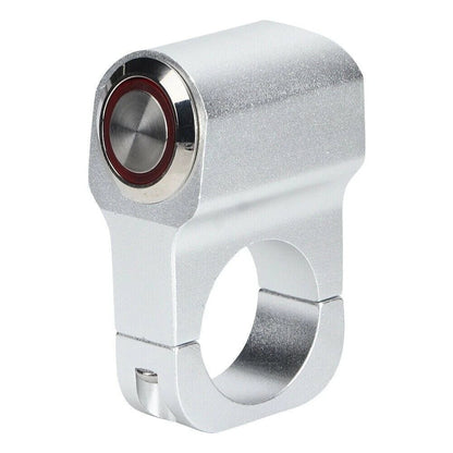 Red Led Motorcycle Switch ON-OFF Headlight Adjustable Mount Waterproof Button