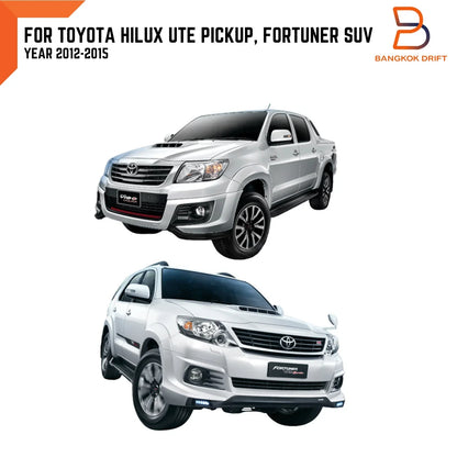 4 x TRD Wheel Center Cap Hub Covers for Toyota Hilux Fortuner (2015-2023)