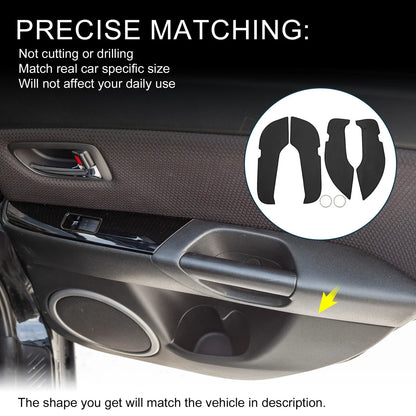 Car Door Leather Anti Kick Pad Sticker for Mercedes-Benz C Class (2022)