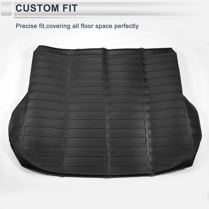 Cargo Liner Rear Trunk Mat for Lexus NX200t NX300 NX300h (2015-2021) Black TPE