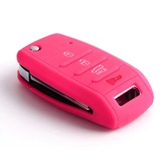 2 x 4 Button Remote Key Fob Cover for KIA Sorento Forte Soul Sportage (2011-2023)