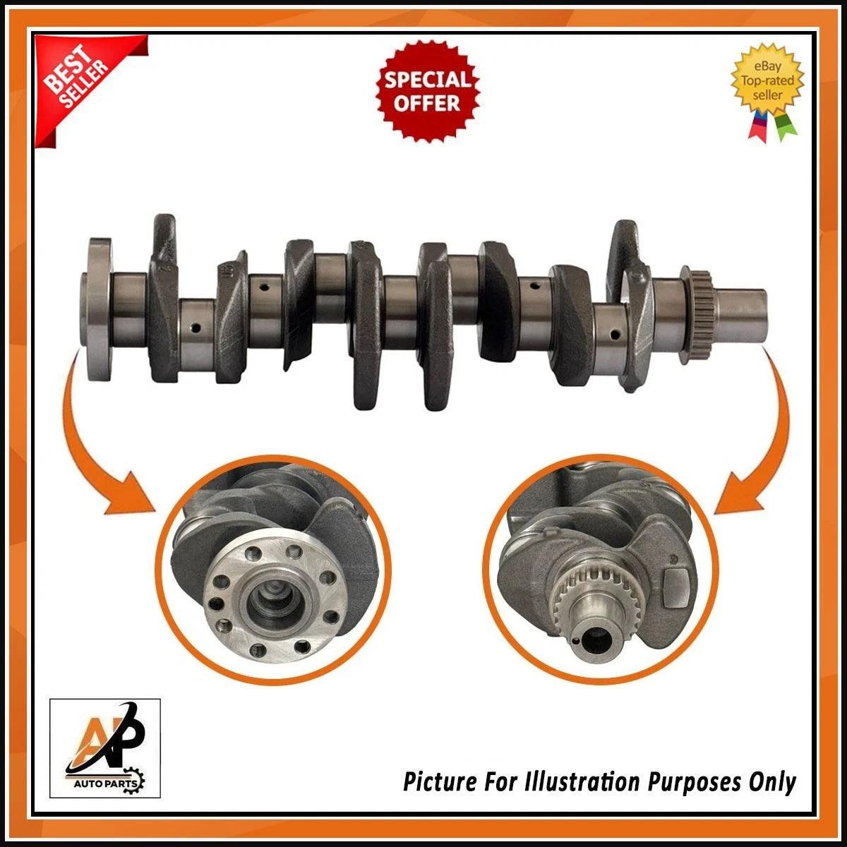 Crankshaft Replacement for Kia ProCeed CD 1.6 CRDi (2009–2017)