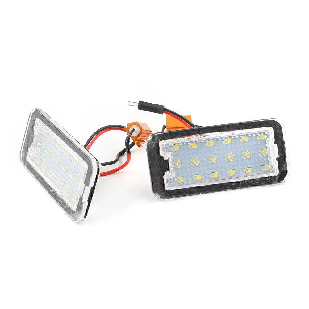 LED License Plate Lights for Fiat 500 & Cabriolet (2007-2023)
