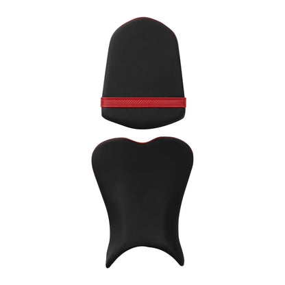 Black Red Driver & Passenger Seat for Suzuki GSXR600 GSXR750 (2006-2007)