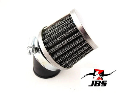 32mm 45������ Chrome Pod Air Filter Cleaner for Universal JBS Performance