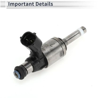 Fuel Injector for LEXUS GS350 2016-2019 1 x Black Silver Tone