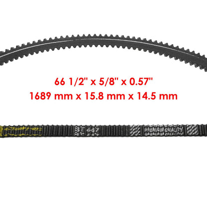 Deck Belt 48 Inch Replacement for John Deere X590 Tractor (2019–2022)