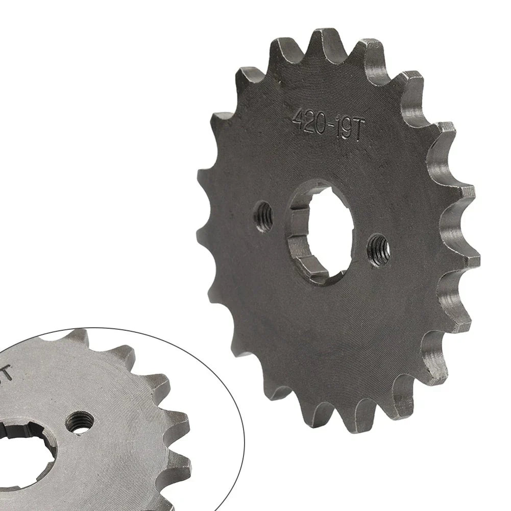 20mm 19T Front Sprocket for ATV Pit Bike 110cc 125cc 140cc