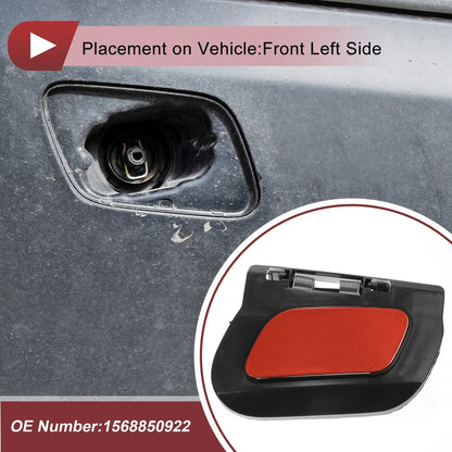 Front Left Washer Nozzle Cover for Mercedes-Benz GLA45 AMG 2015-2019 Red