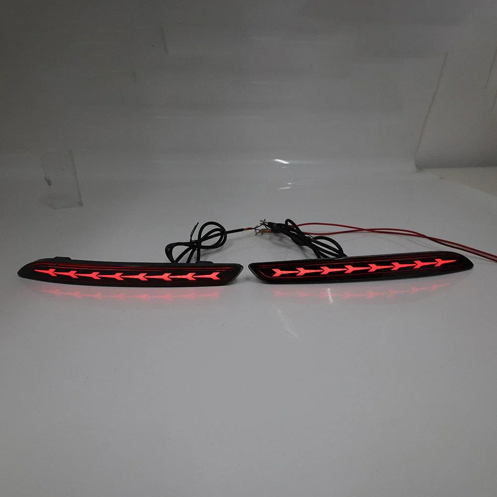 Rear Bumper DRL Turn Signal Lights for Honda Accord (2023-2024) Red