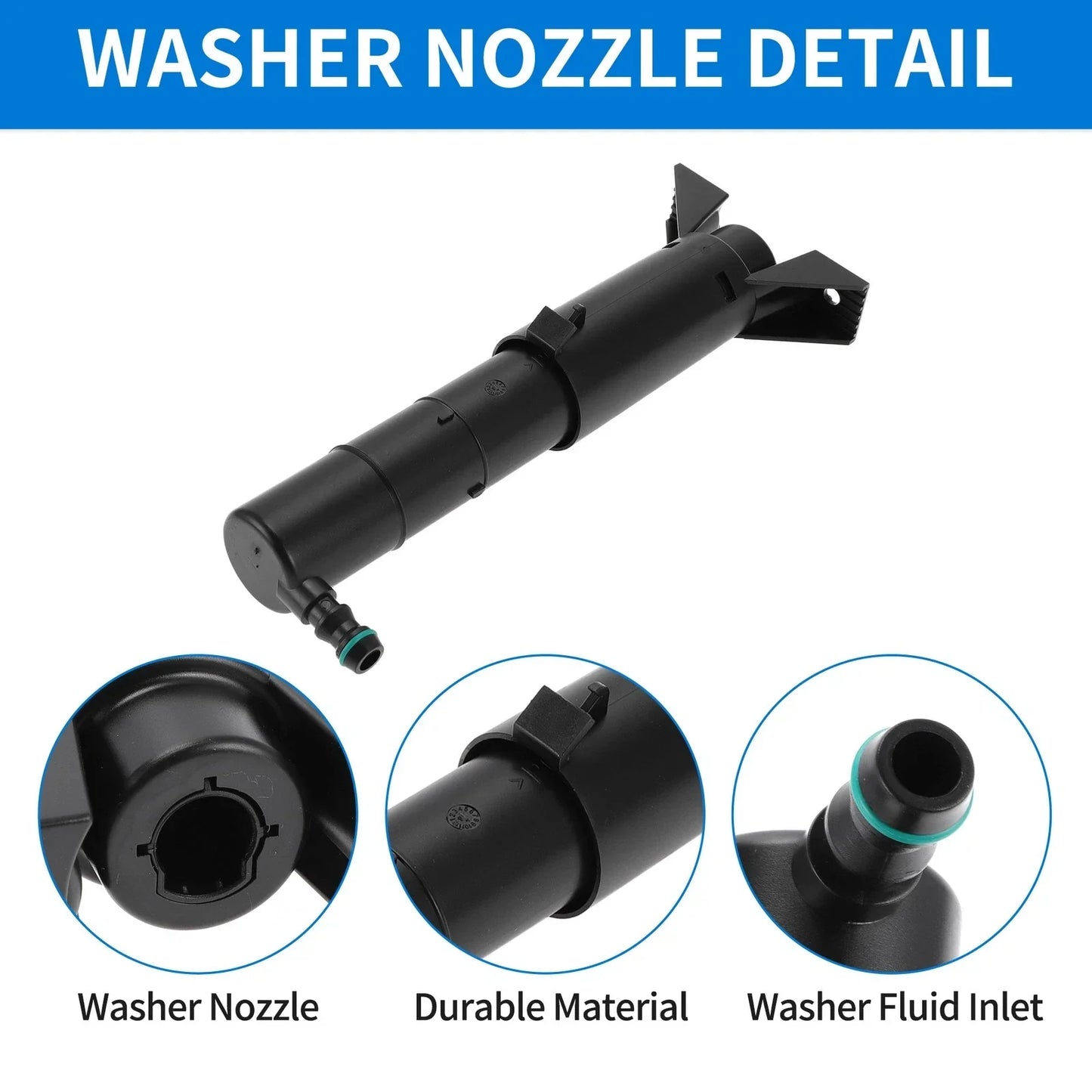 Headlight Washer Nozzle for Porsche Cayenne 2011-2014