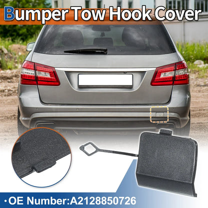 Rear Tow Hook Cover for Mercedes-Benz W212 E200 (2010-2016) Gray