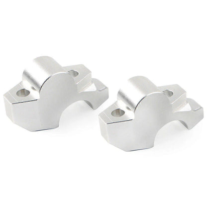 Silver Motor Handlebar Riser Clamp for Honda XADV-750 (2017-2019)