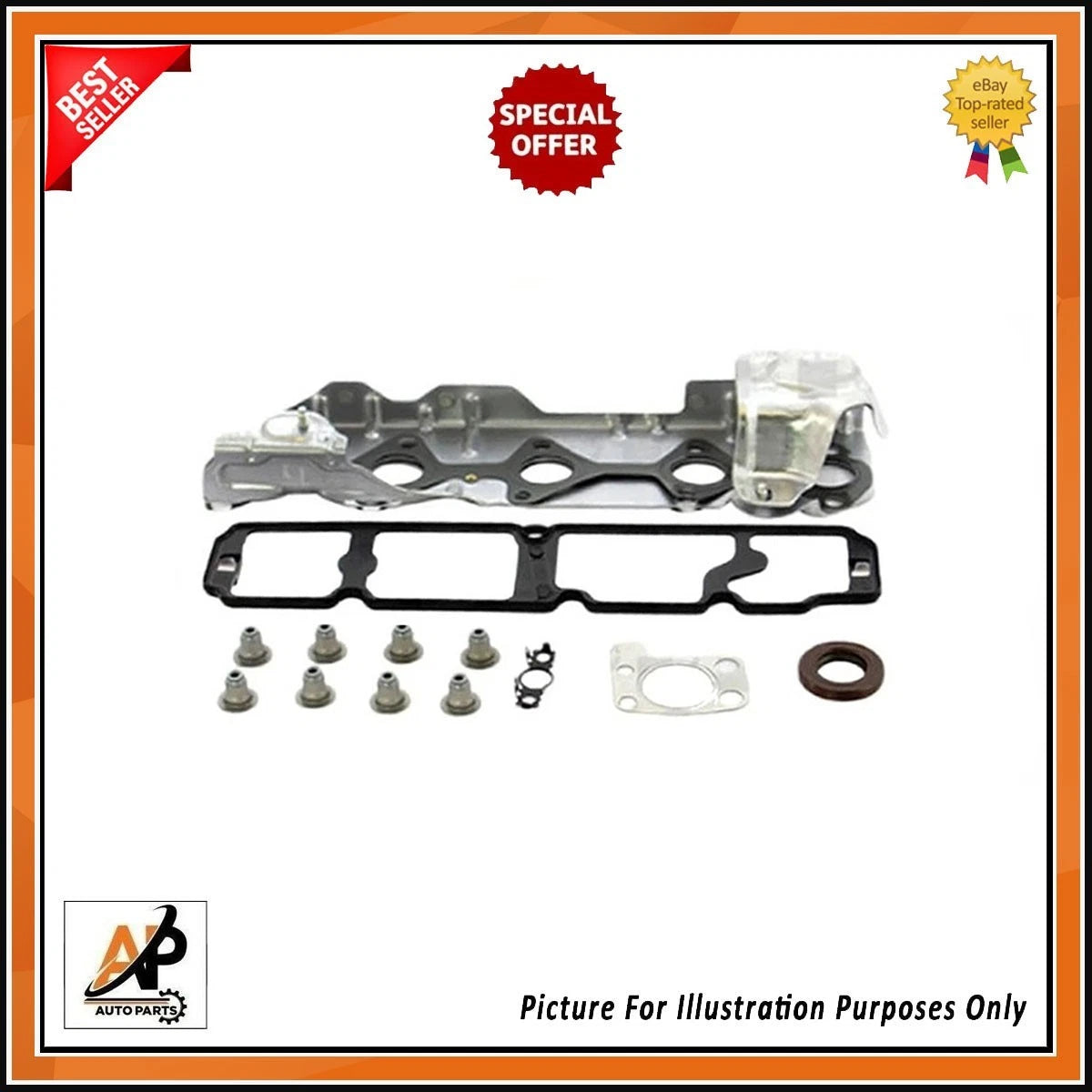 Cylinder Head Rebuild Kit for Citroen 1.6 HDi BlueHDi DV6 (2013–2019)