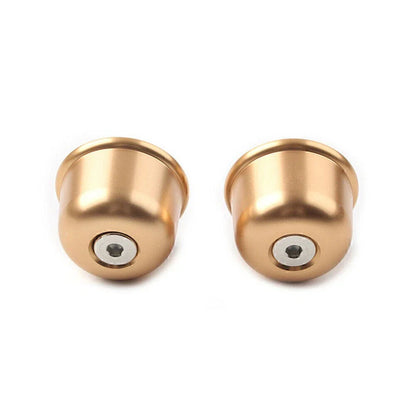 Gold Handle Bar Ends Caps for Triumph STREET/SPEED TWIN T120 (2016-2020)