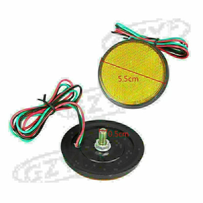 LED Reflector Rear Tail Brake Stop Marker Lights for Car Truck Auto