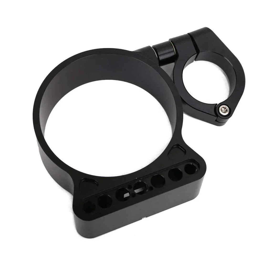 CNC Billet Speedo Relocation Bracket for Harley Sportster XL 883 1200 (2004-2023)