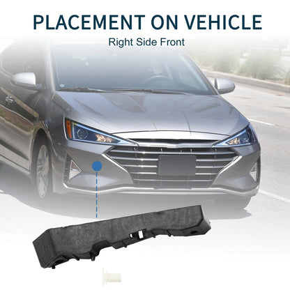 Right Front Bumper Retainer Bracket for Hyundai Accent (2006-2011)