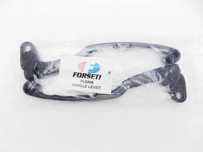 Black Forseti Front Brake & Clutch Lever Set for Yamaha TT500 (1976-1981)