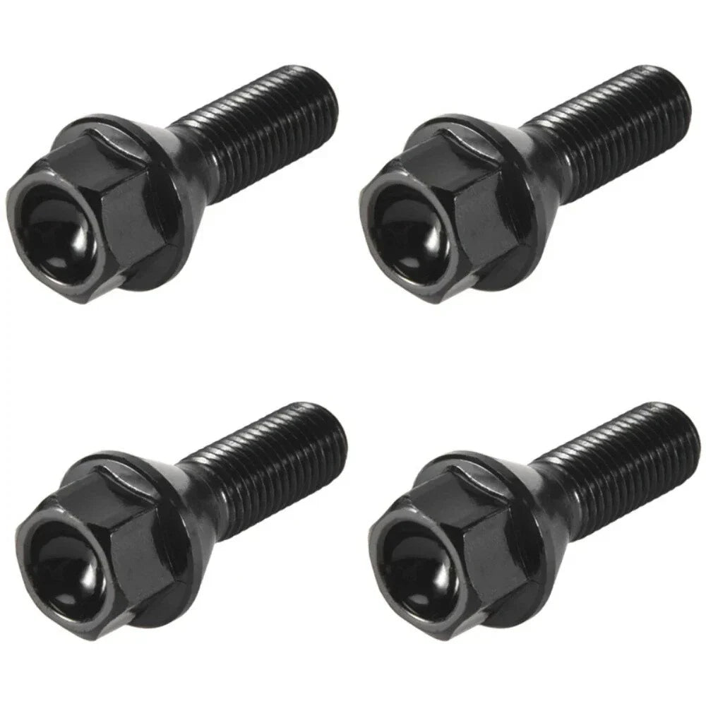 4 Pcs M1 1.5 Wheel Lug Bolts for BMW 1 3 5 6 7 8 Series (2004-2020)