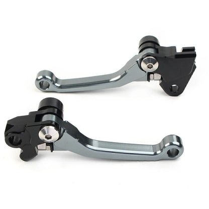 Dirt Clutch Brake Levers  GREY for Kawasaki KX450F (2006-2012)