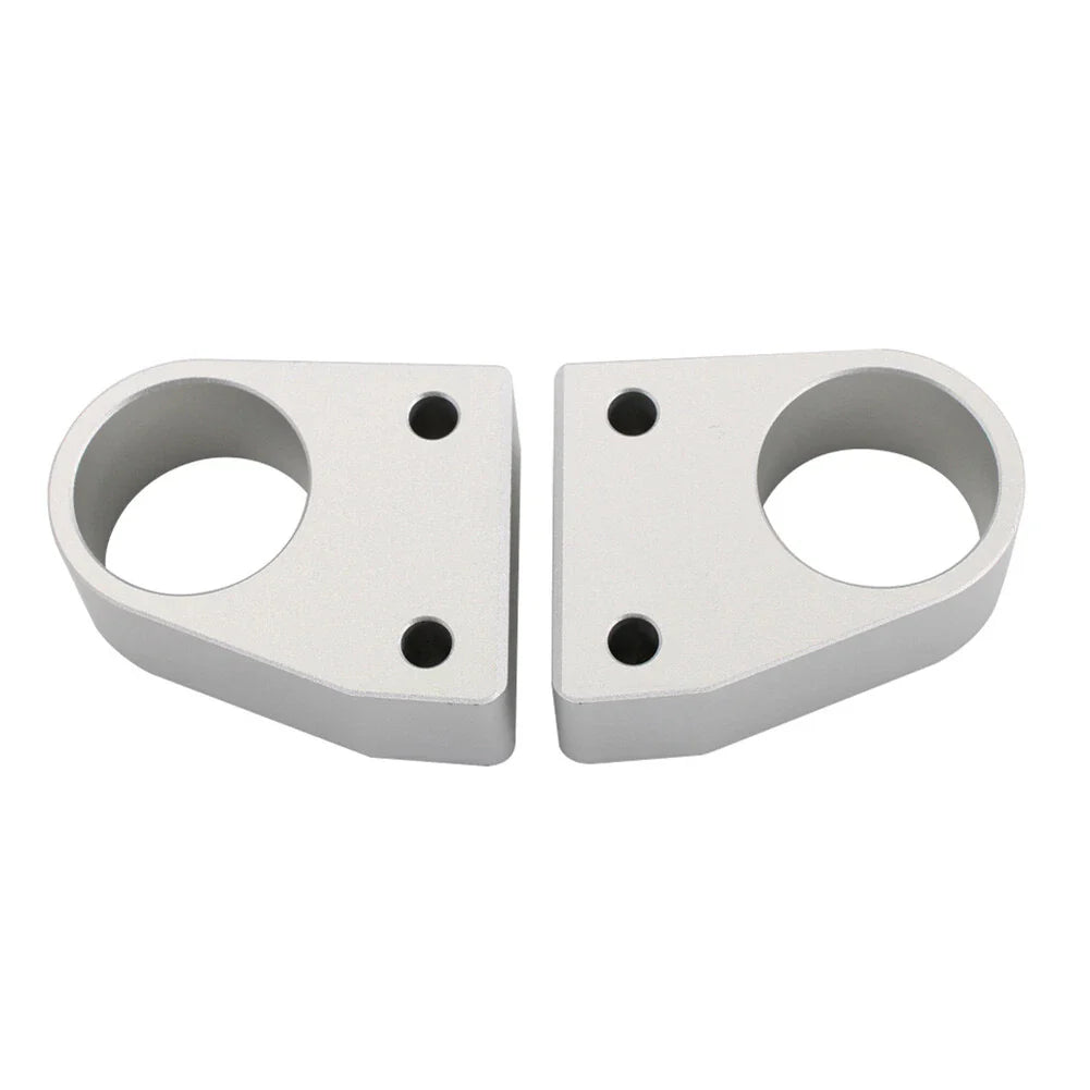 CNC Silver Handlebar Riser Spacer Adapter for Honda VFR800F (2014-2022)
