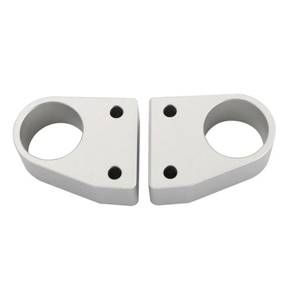 CNC Silver Handlebar Riser Spacer Adapter for Honda VFR800F (2014-2022)