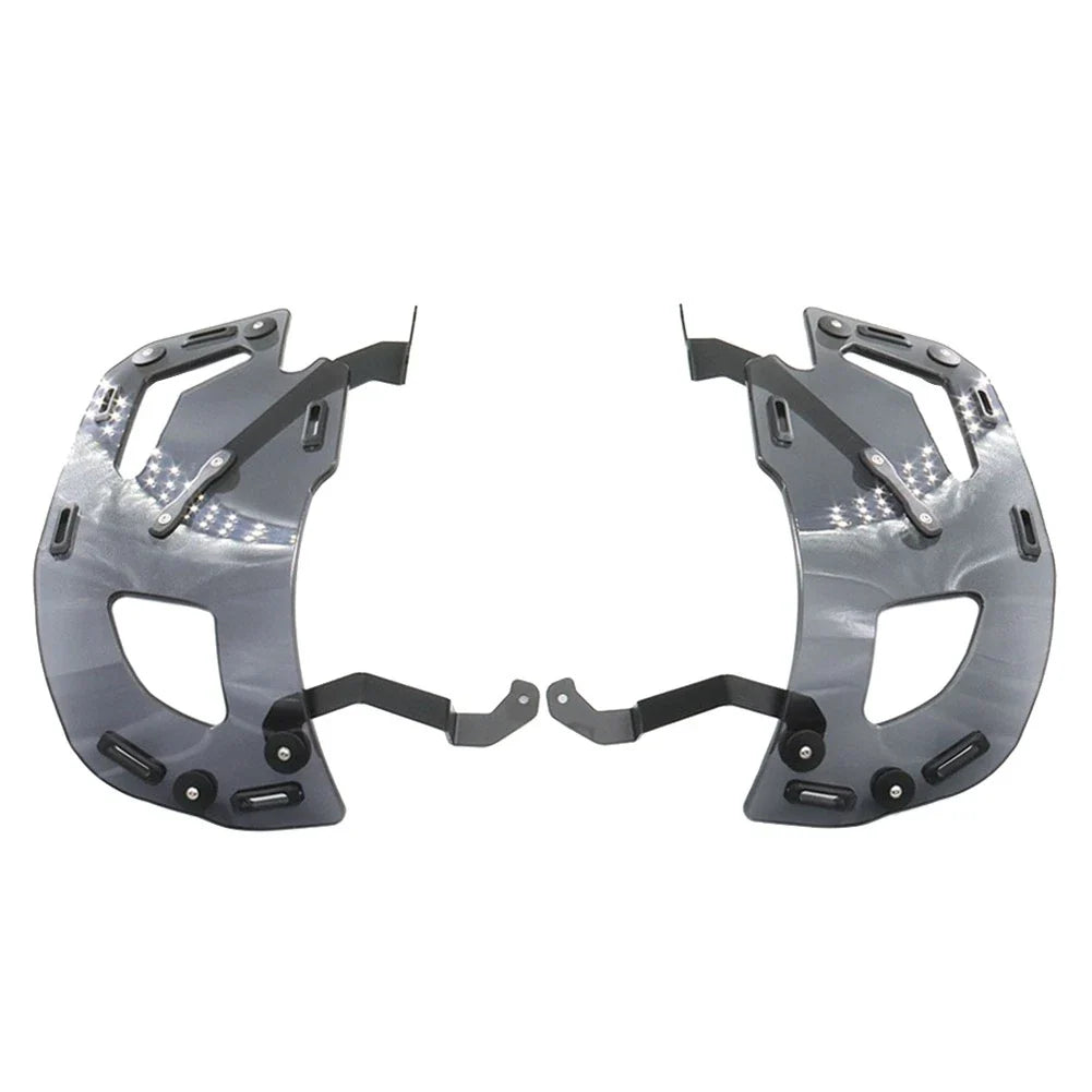 Smoke Rear Luggage Rack Sidecase Mounting for BMW K1600B K1600GA (2018-2023)