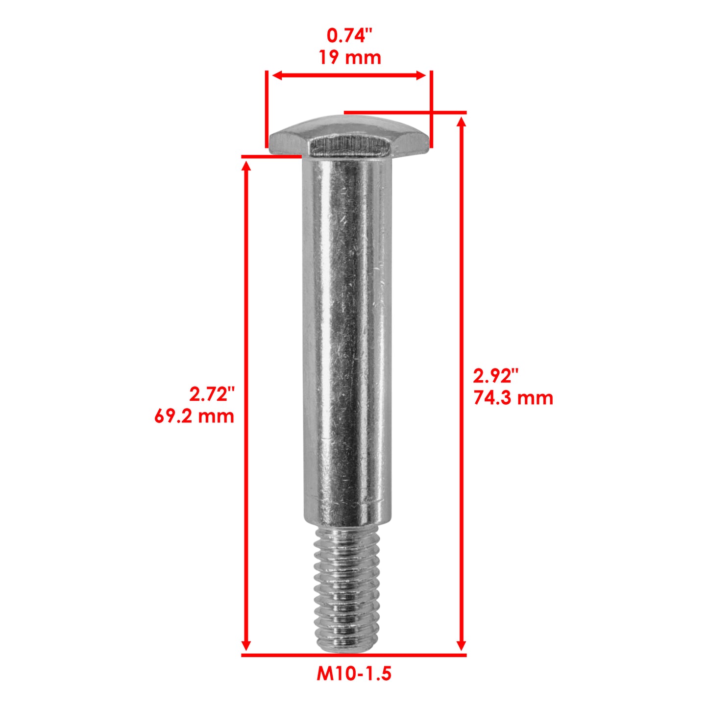 42 Inch Deck Wheel with Hardware Kit for Snapper 200Z ZT1842 to ZT2142