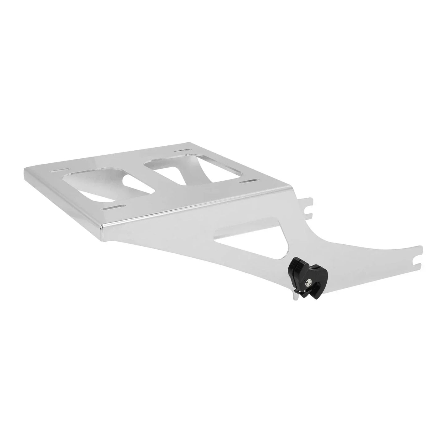 Chrome Trunk Mounting Rack Hardware for Harley Fatboy (2008-2017)