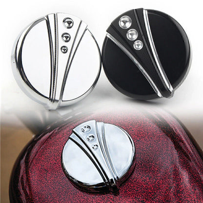 Fuel Gas Tank Cap for Harley XL Sportster XL883 XL1200 48 Dyna (2004-2023)