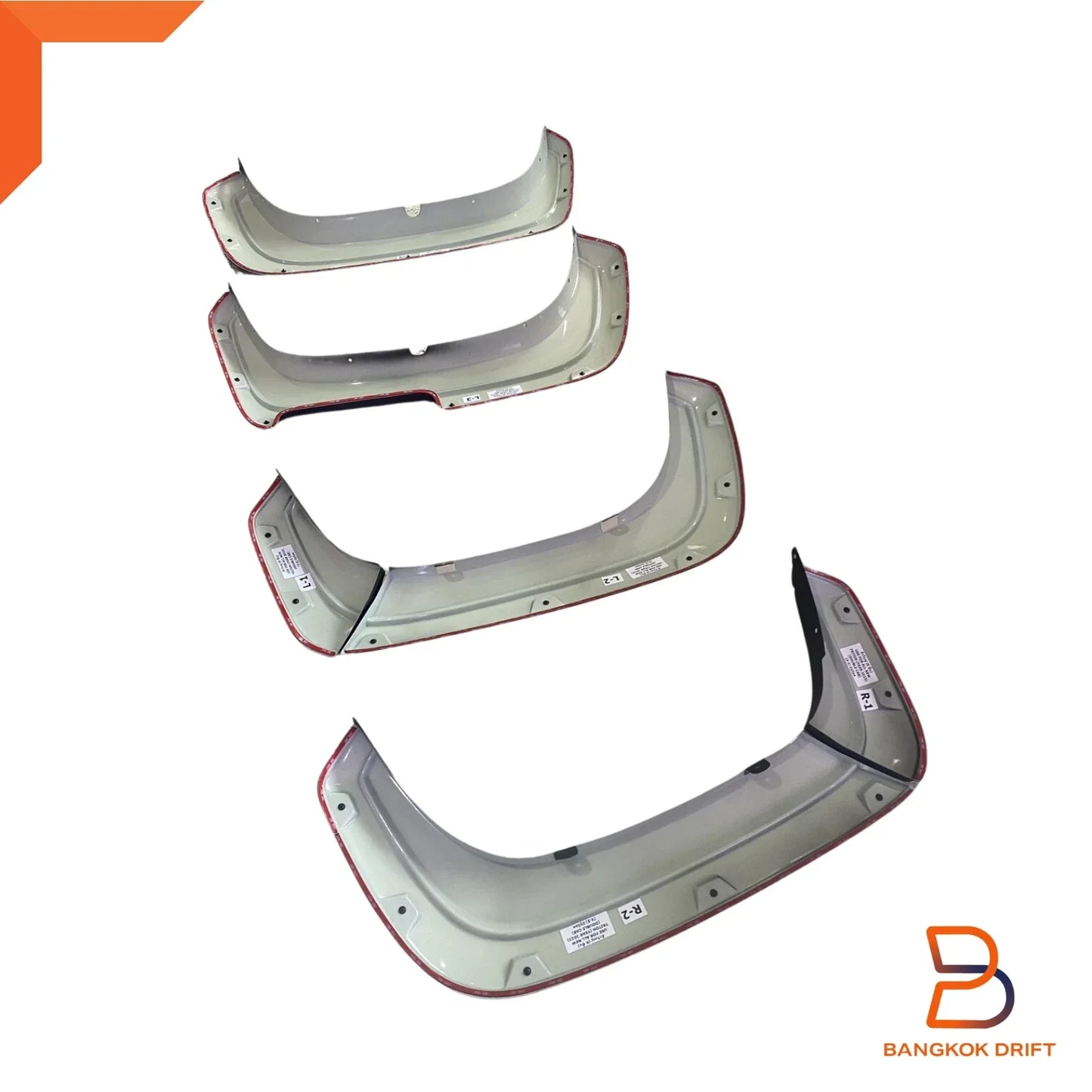 7" Matte Black Fender Flare Arch for Mitsubishi Triton Ute MV (2024-2025)