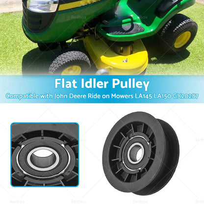 Flat Idler Pulley for John Deere LA145 LA150 (2004-2010)