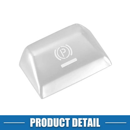 Electronic Handbrake Button Cover for Porsche Panamera (2017-2022) Silver