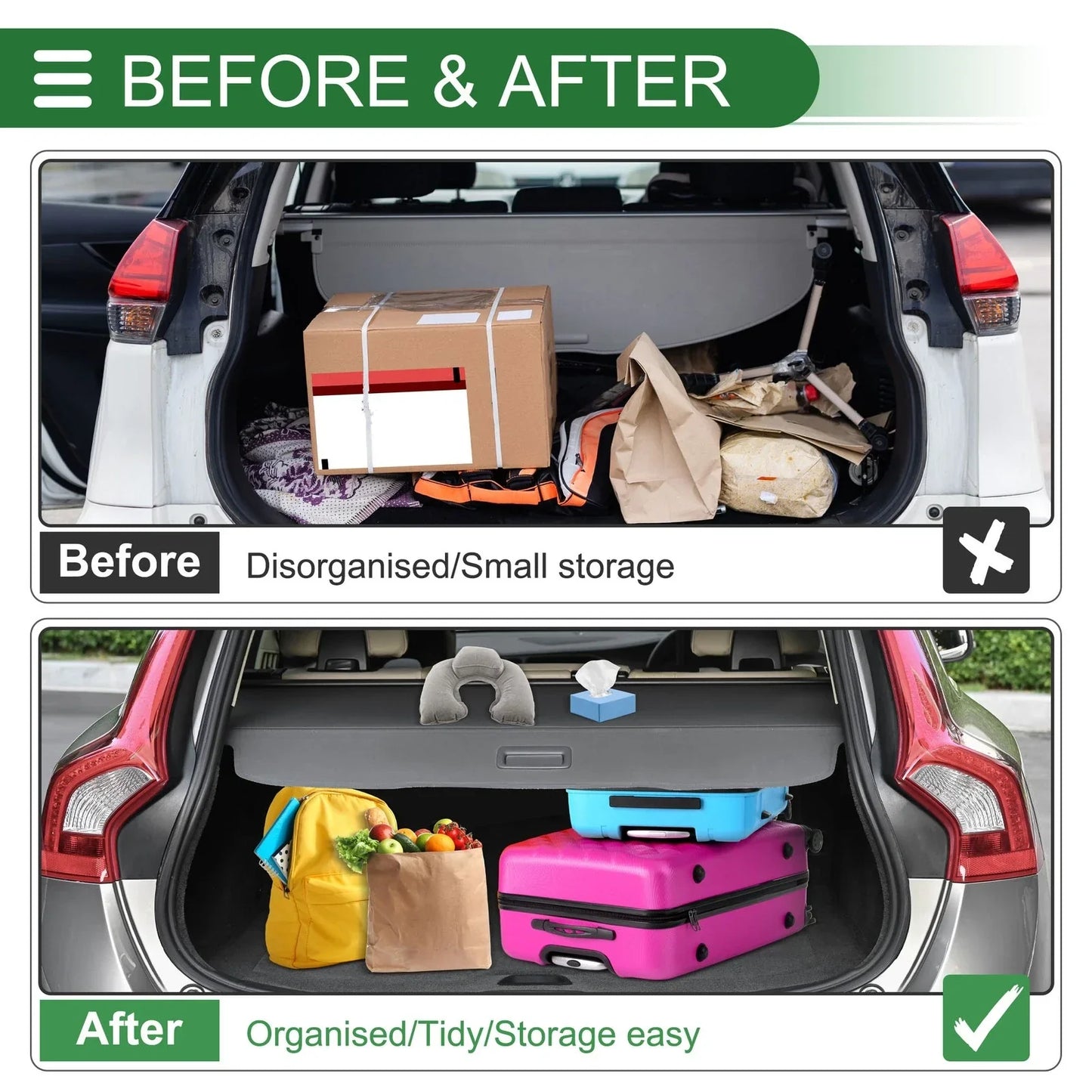 Retractable Cargo Cover for Chevrolet Orlando (2010-2018)