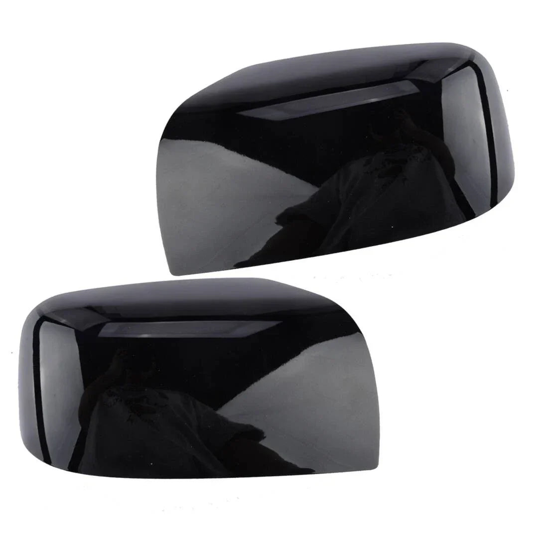 Gloss Black Rearview Door Wing Mirror Cover for Nissan Rogue (2008-2015)